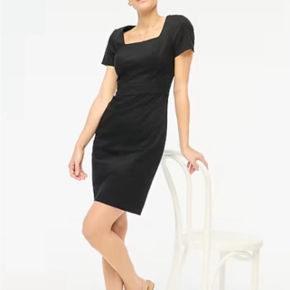 J. Crew Classic Black Mini Dress
